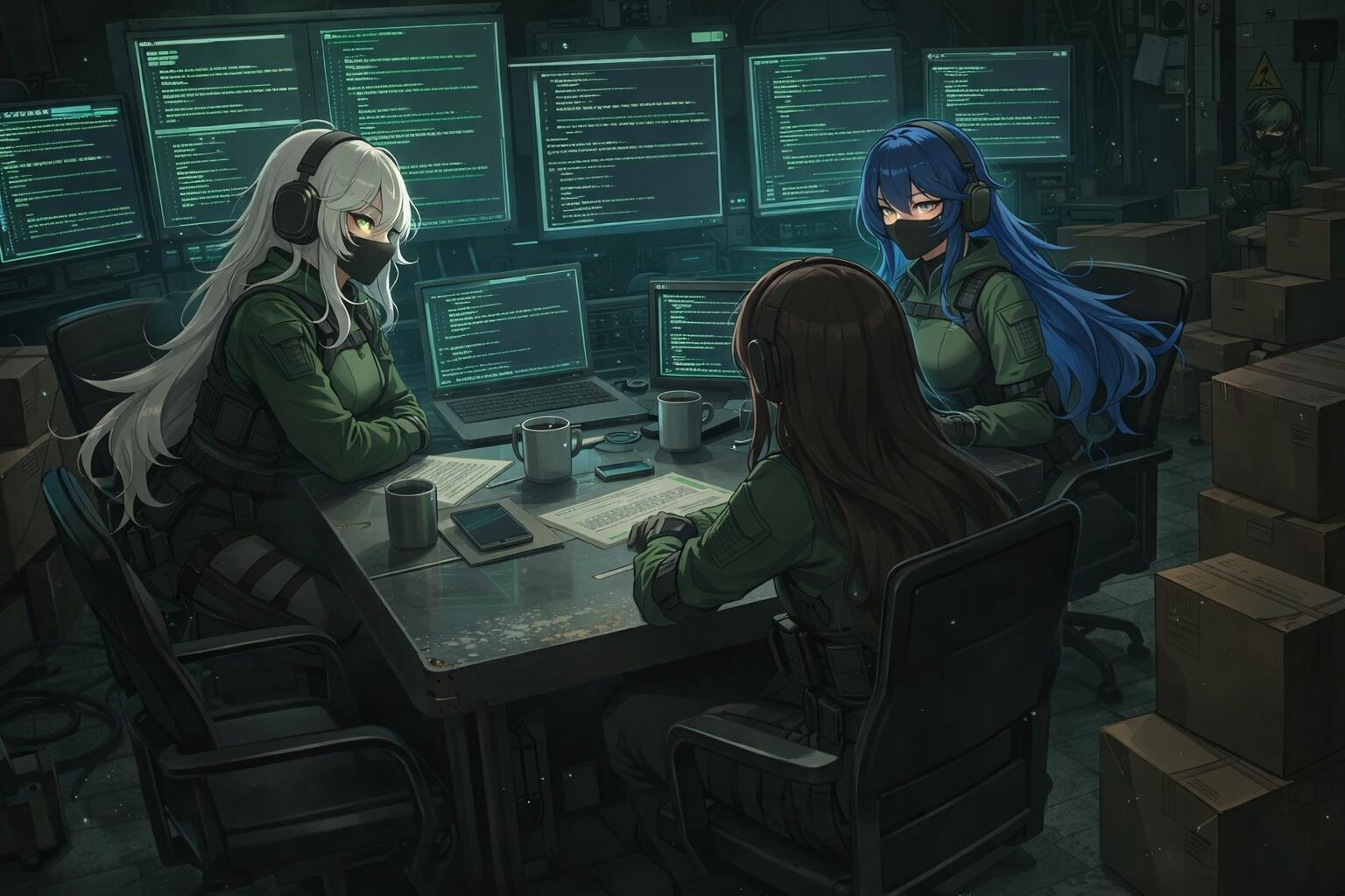 Discovery splash banner for Hacker Lairs Discord server
