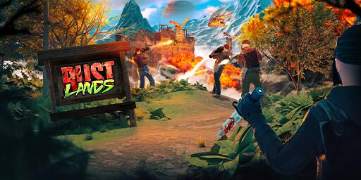 Discovery splash banner for RustLands Discord server