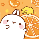 Discovery icon for ♡﹒ʚ  molang 👅 emojis , social , giveaways , active Discord server